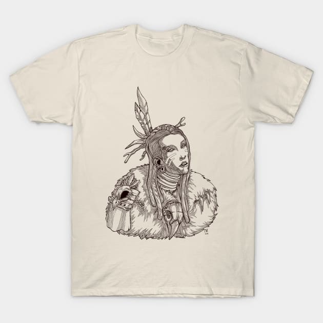 Modern Shaman T-Shirt by Molino Davide